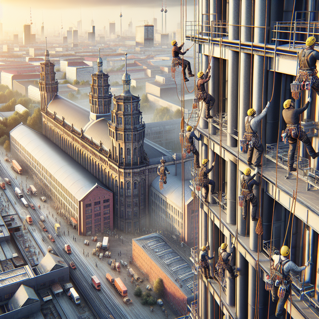 Industriekletterer Berlin – B2B Dienstleistungen von Verticals GmbH